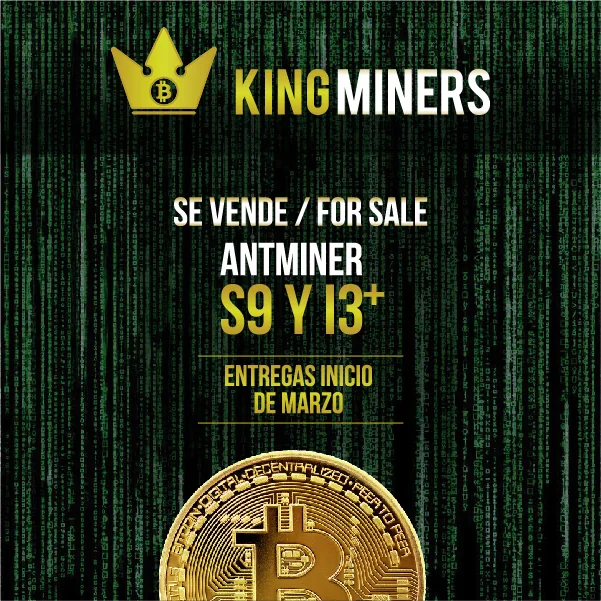 King Miners sale announcement