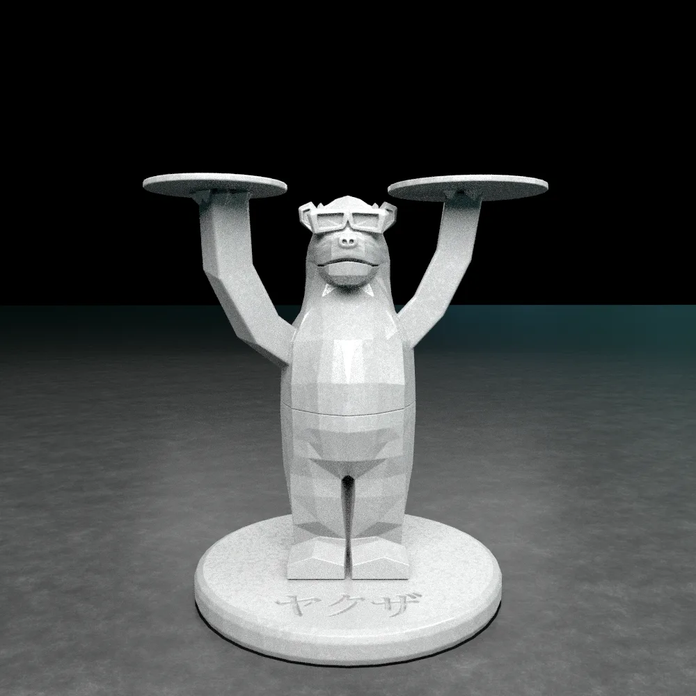 Yakuza Bear, front