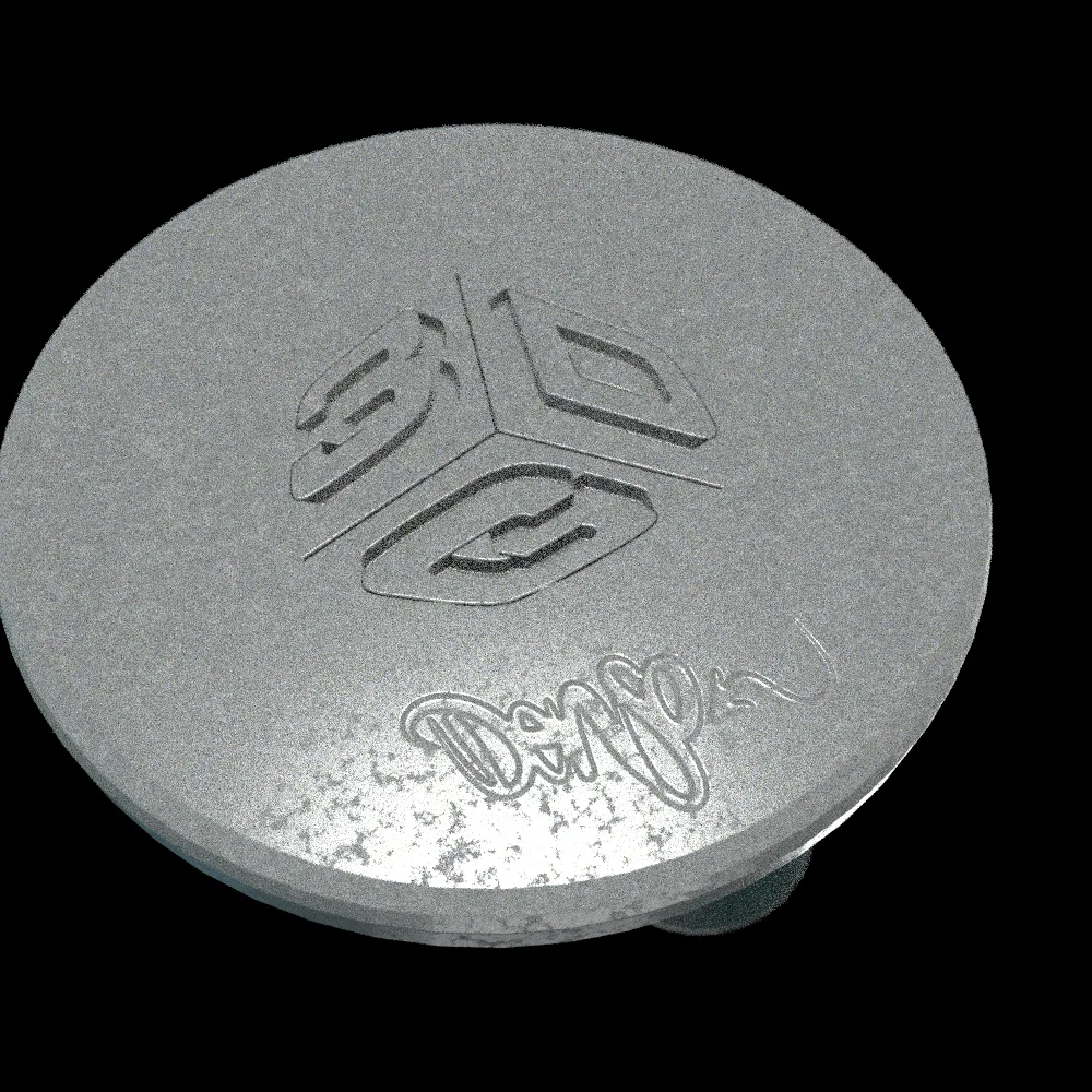 3D Gallery logo under the base