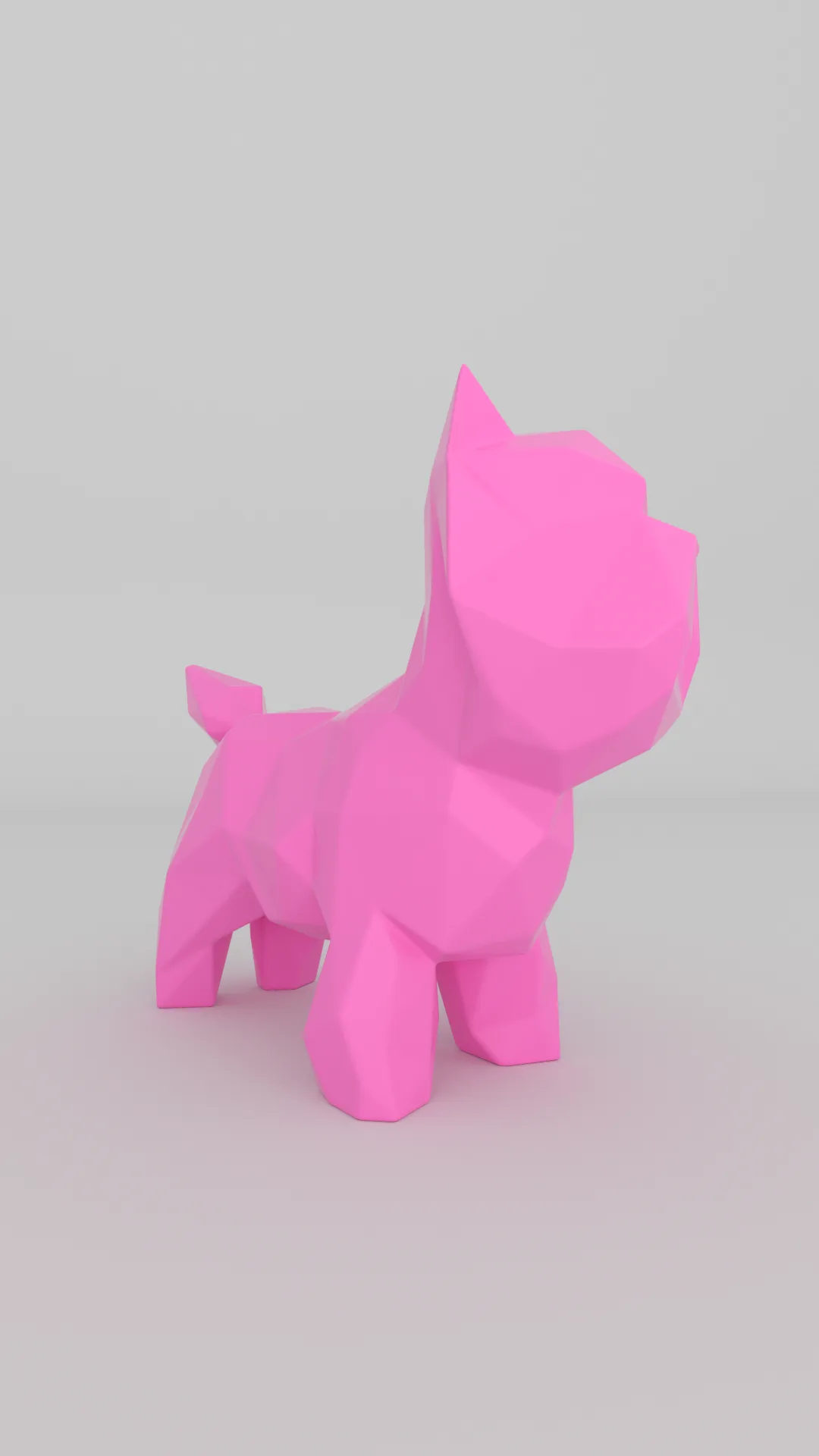 Pink Yorkshire terrier